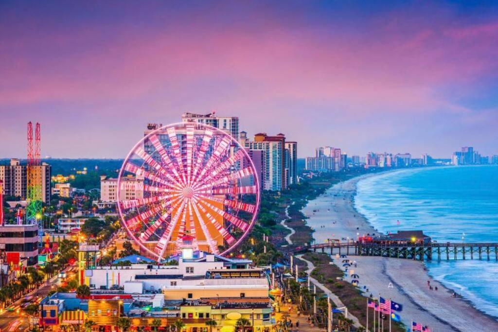 Ocean View Condo On The Beach! Myrtle Beach Luaran gambar